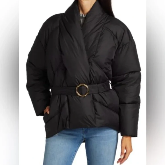 Frame Wrap Puffer Jacket - Picture 7 of 9